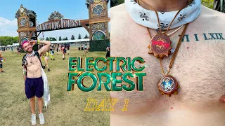 ELECTRIC FOREST 2023 DAY 1 VLOG | INTO THE FOREST 🌲