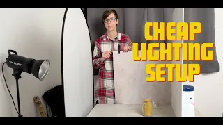 CHEAP LIGHTING SETUP that Delivers Quality Results