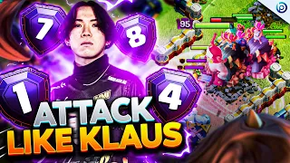 KLAUS finished RANK 1 with EASIEST + STRONGEST Strategy at TH16 | Best Legend Attacks