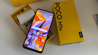 Распаковка ТОП МОЩНОГО СМАРТФОНА за 9990 рублей Poco M5s