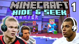 Haaland & Mbappé Play Minecraft HIDE & SEEK Ft. Messi!