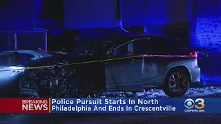 Carjacking Suspect Arrested After Pursuit In Philadelphia, Police Say