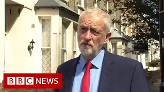 Jeremy Corbyn: What is Boris Johnson so afraid of? - BBC News