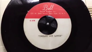 "Twelve Day Lover" Unknown & Unreleased US 1965 Bib Crewe Demo Acetate, Soulful Popsike !!!