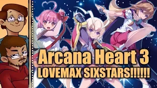 Let's Try Arcana Heart 3 LOVEMAX SIXSTARS!!!!!! - Every Anime Girl Punches Each Other at Once