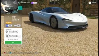 Forza Horizon 4 Auction House Sniping McLaren Speedtail