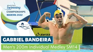 Bandeira went for it and broke the WR! 🔥 | Men's 200m Individual Medley SM14 - Final