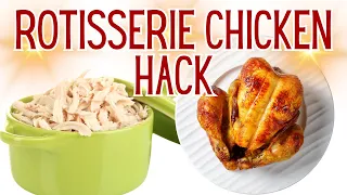 BEST WAY TO DE-BONE A ROTISSERIE CHICKEN