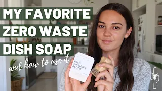 My Favorite Zero Waste Dish Soap | Lasts for agesss