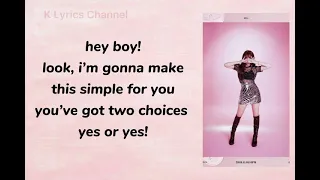 TWICE (트와이스) ~Yes or Yes~ (Lyrics)