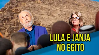 Lula e Janja no Egito