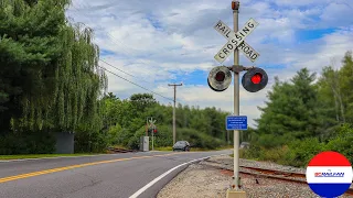 WRRS Mini Bell | Railroad Crossing | ME-106 #1, Leeds, ME