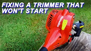 Fixing A Homelite Trimmer That Won't Start