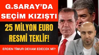 GALATASARAY'DA SEÇİM KIZIŞTI I ERDEN TİMUR DEVAM EDECEK Mİ? I 25 MİLYON EURO RESMİ TEKLİF #Golvar