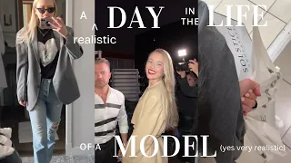 a (realistic) day in the life of a model... like very haha