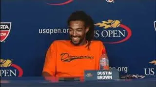 2010 US Open Press Conferences: Dustin Brown (Second Round)