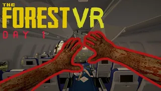 The Forest VR | Can we survive in a forest while being chased by cannibals??