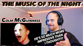 Colm McGuinness - 'The Music of the Night' (Phantom of the Opera Cover) FIRST REACTION! (HOW???)