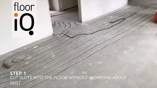 Installing underfloor heating into an existing floor | FloorIQ
