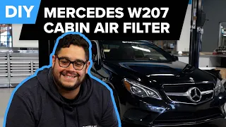 Mercedes-Benz E350 Cabin Air Filter Replacement DIY (2010-2016 Mercedes W204, W207, W212 Chassis)