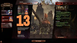 Total War Warhammer 3 - Immortal Empires - Dwarfs - Malakai Makaisson - Masters of Innovation