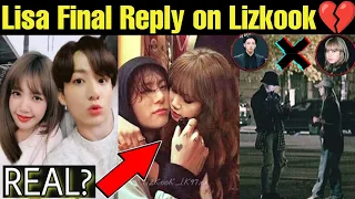 Lisa Finally Break-up Lizkook 💔 BTS JK Break Up with Lisa 😍 Lisa New Boyfriend 😭Lizkook Dating Break