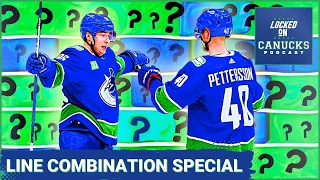 Pettersson & Kuzmenko's NEW Linemate + Predicting the Vancouver Canucks Line Combinations  #canucks