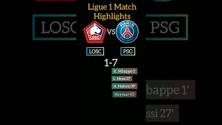 #shorts psg vs lille highlights 😱😱 #psg