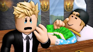 SPOILED Brother Had A FAKE FUNERAL! (A Roblox Movie)