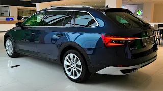 Skoda Superb Scout 2023 - Деталі інтер'єру та екстер'єру