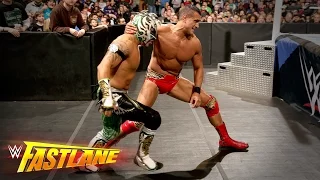 Kalisto vs. Alberto Del Rio – 2-out-of-3 Falls U.S. Titel Match: WWE Fastlane 2016 Kickoff