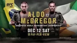 UFC 194: Jose Aldo vs. Conor McGregor - GO BIG Previa