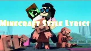 Minecraft Style Lyrics - CaptainSparklez