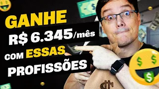 5 PROFISSÕES DESCONHECIDAS QUE TE PAGAM MAIS QUE R$ 6.200 POR MÊS