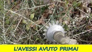 SPOLLONATORE universale per decespugliatore per i polloni degli ulivi o alberi da frutto!