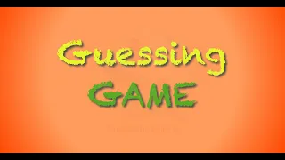 Guessing GAME 5. Игры на уроках английского языка. English games.