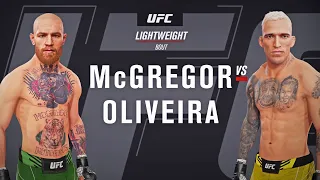 UFC 4 PS5 | Conor McGregor vs Charles Oliveira - UFC Fight Of The Night - Gameplay