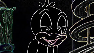 Baby Looney Tunes - Daffy Swearing with electronic sounds