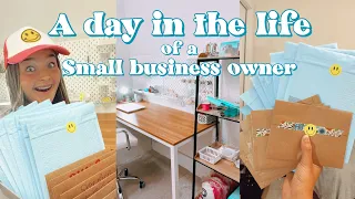 A day in the life of a small business owner!! :)