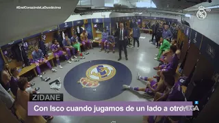 Así fue la CHARLA de ZIDANE a sus jugadores en el DESCANSO de la FINAL DE CARDIFF