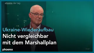 Andreas Heinemann-Grüder zum Wiederaufbau in der Ukraine am 24.10.22