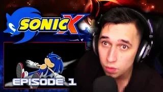 GOTTA GO FAST!!!| LET'S WATCH Sonic X Episode 1 REACTION!!