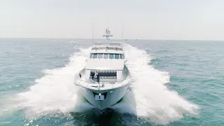 SUNDAY MONEY: 100 Hatteras Yacht Walkthrough [$4,200,000]