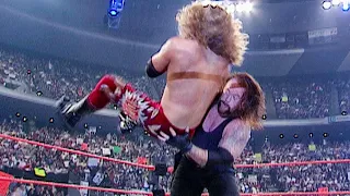 The Undertaker vs. Edge & Christian – 2-on-1 Handicap Match: Raw, Nov. 20, 2000