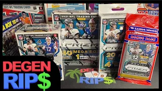 2021 Prizm Football Mega Box/Hanger/Blaster/Cello Review! Which one is best?