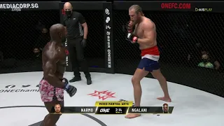 Thomas Narmo vs. Alain Ngalani | ONE Championship Bout Highlights