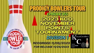 PRODIGY BOWLERS TOUR -- 2023 KCO November Points Tournament Division 1