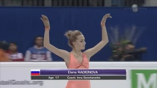 2016 Europeans - Elena Radionova SP UHD