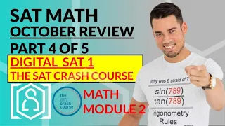 Digital SAT Math from the SAT Crash Course: Practice Test 1 - Math Module 2