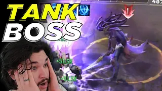 INSANE Tank Boss Battlefield of Azura FIRST IMPRESSIONS! | Eternal Evolution